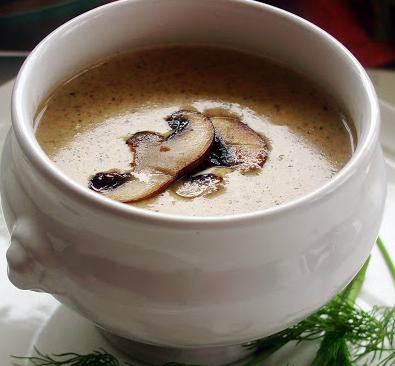 krem juha s gljivama