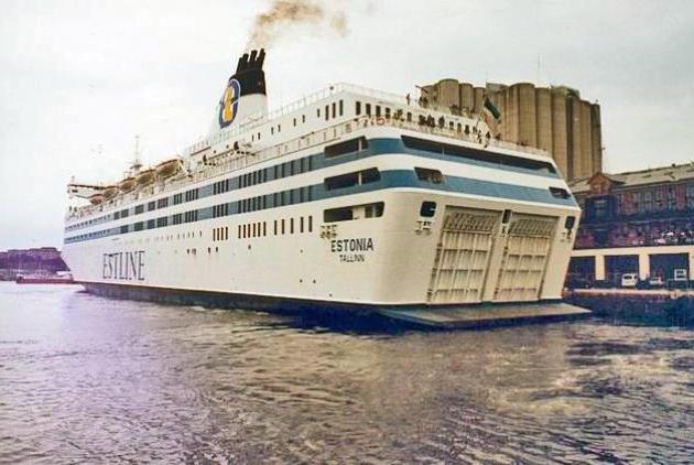 развалина на фериботната естония