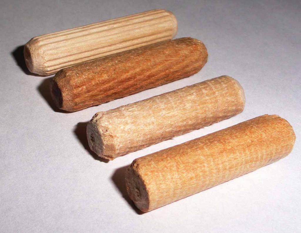 dřevěné hmoždinky