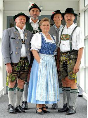 Descrizione del costume nazionale tedesco
