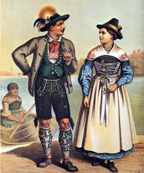 Немачки национални костим за дечака