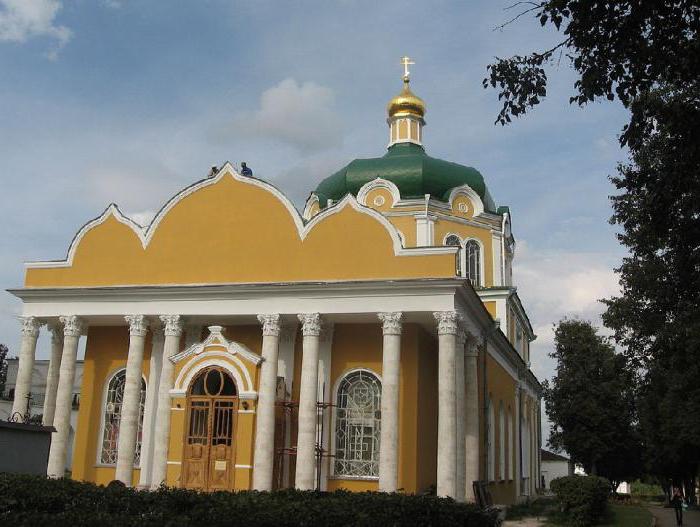 Kristova katedrála Ryazanské památky