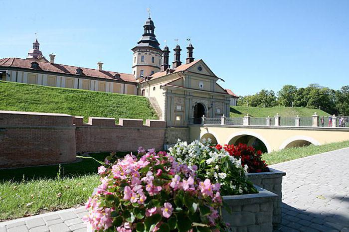 Zamek Nesvizh Białoruś