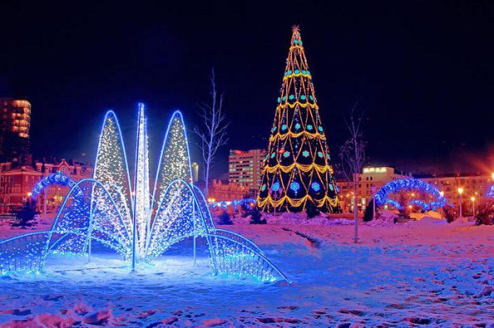 Nový rok v Minsku