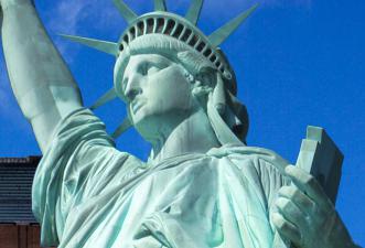 statua della libertà in america