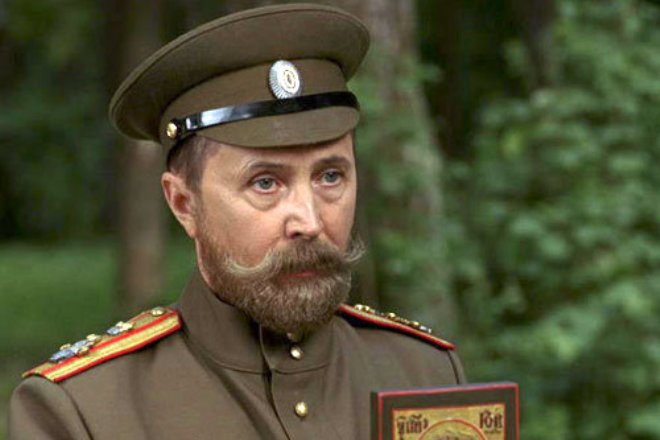 Nikolay Burlyaev ve filmu "admirál"