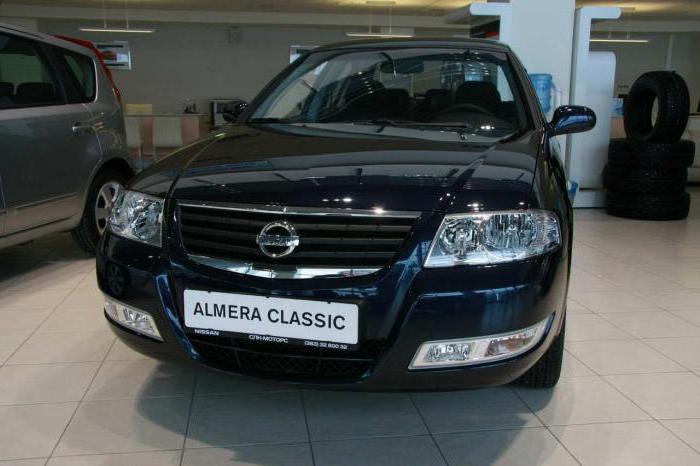 Nissan Almera Classic 2007 Dane techniczne