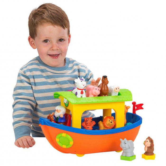 Zabawkowa zabawka dla dzieci Arka Noego
