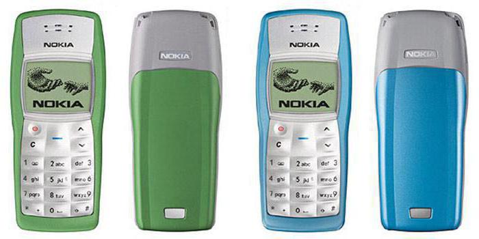Nokia 1100 specifiche