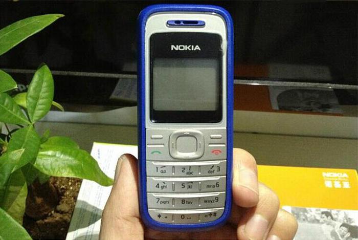 codice di sicurezza Nokia 1200