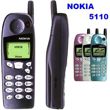 Nokia 5110 zaslon