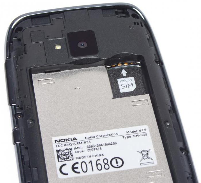 Nokia Lumia 610 specifiche