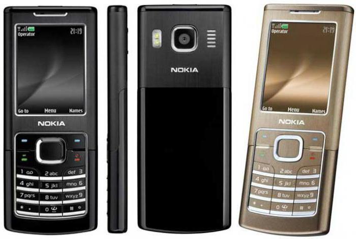 Nokia 6500 telefono classico
