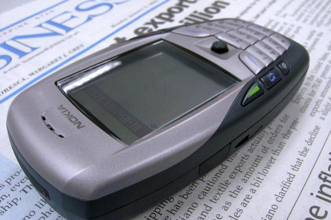 Nokia 6600 Dane techniczne