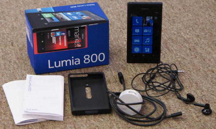 спецификации nokia lumia 800