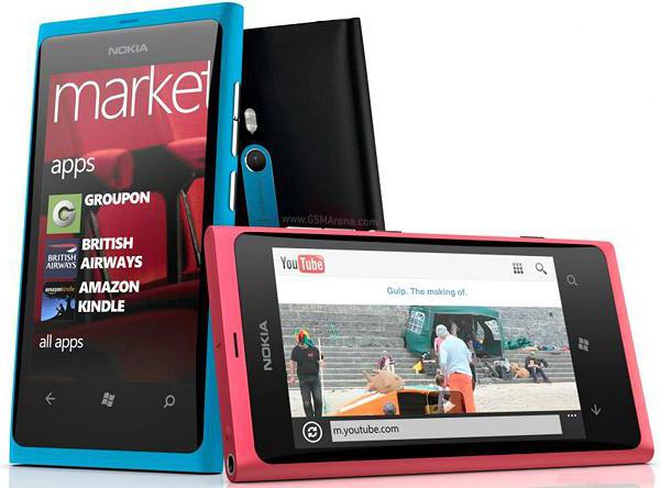 Specifikace telefonu Nokia Lumia 800