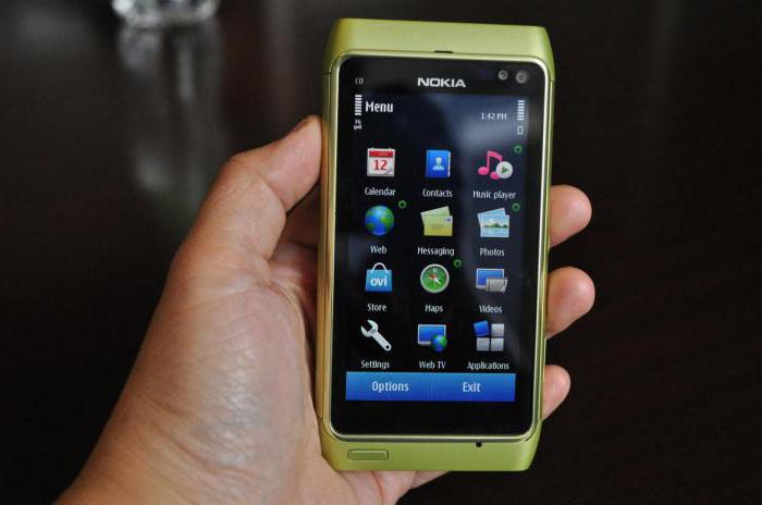 Funkce Nokia N8