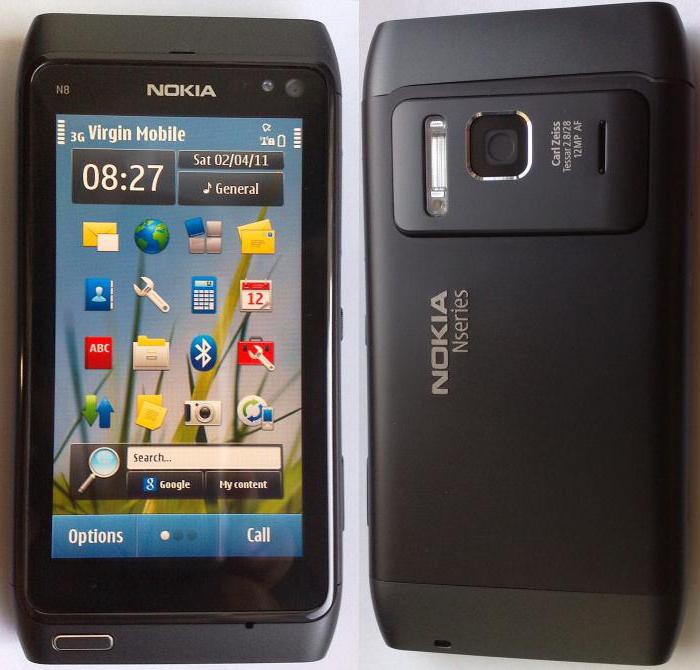 Софтуер на Nokia N8