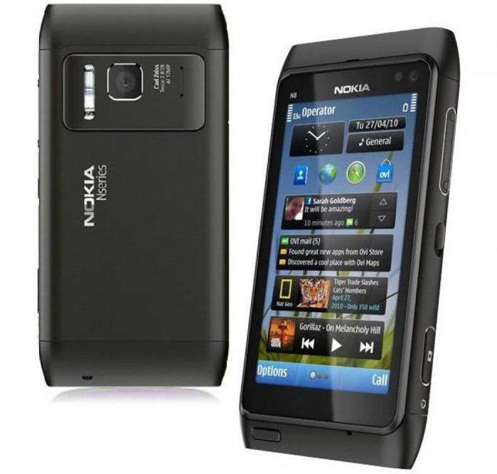 Ustawienia Nokia N8