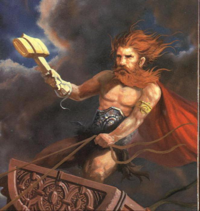 Thor skandinávský bůh