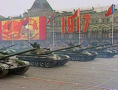 Počitnice 7. november na fotografiji ZSSR
