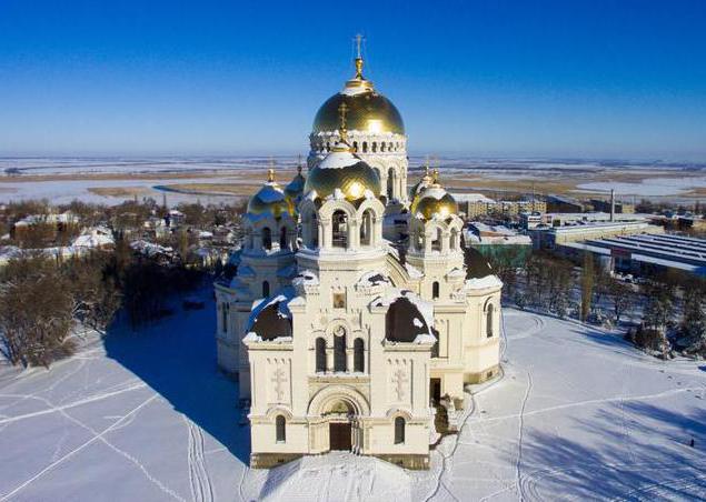 Historie katedrály Novocherkassk