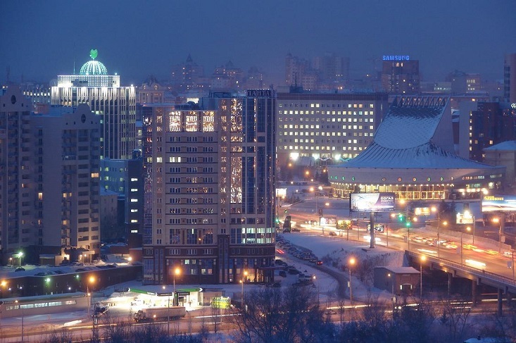 Новосибирск, регионът на Русия е федерален окръг