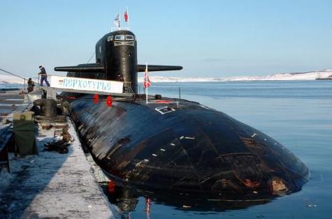 okrętów podwodnych Rosji w służbie
