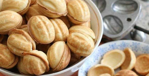 klasické receptové ořechy v Oreshnitsa