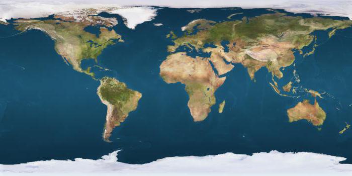 oceani continenti mare