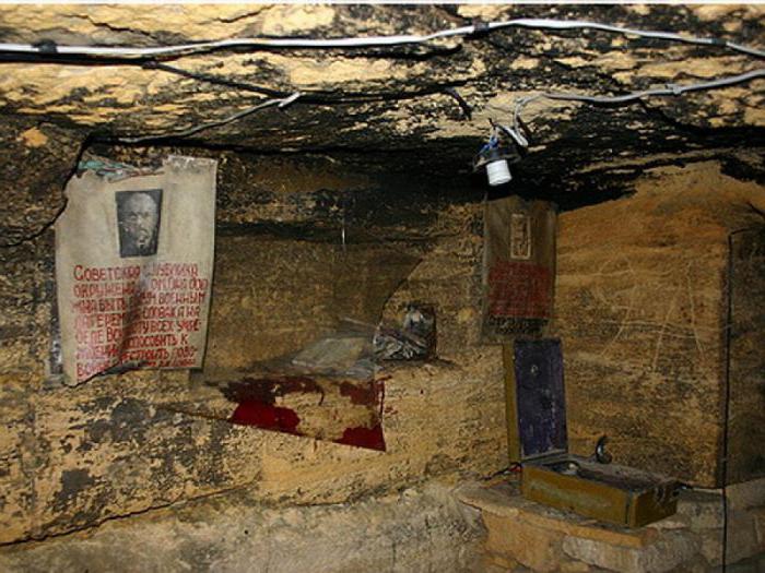 Odessa katakombe najde