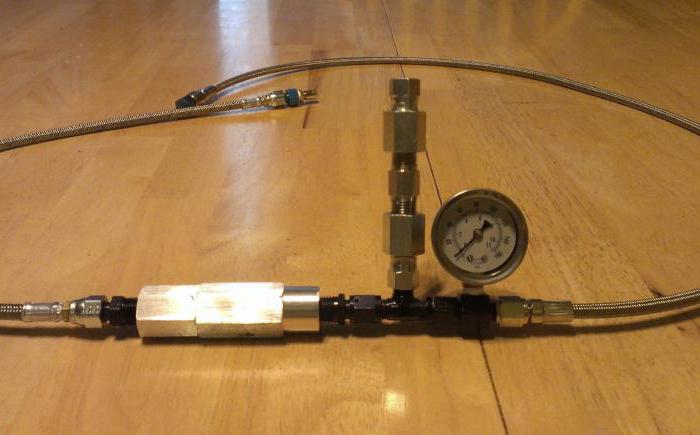 koji je tlak ulja postavljen na redukcijski ventil