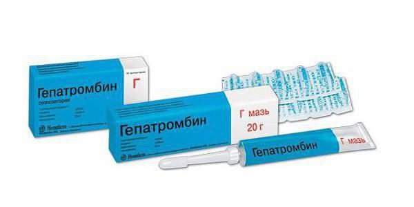 navodila za mazilo za hepatrombin