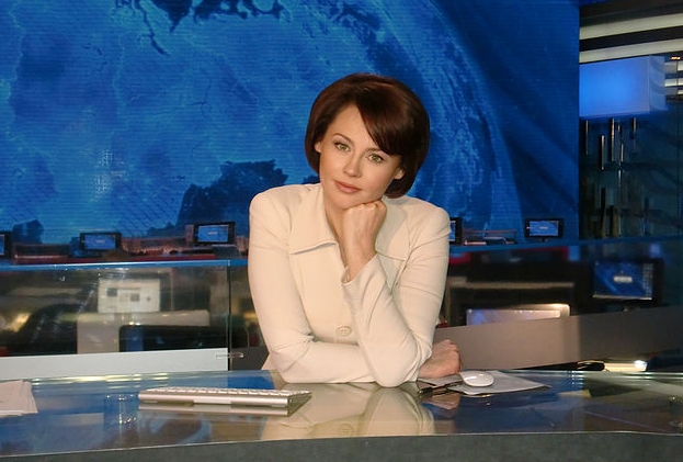 Televizní hostitel Oksana Kuvaeva