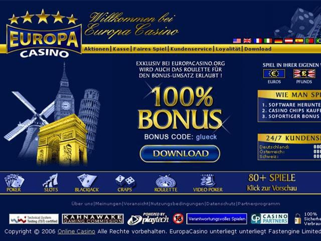 automati za igre na sreću Europa casino