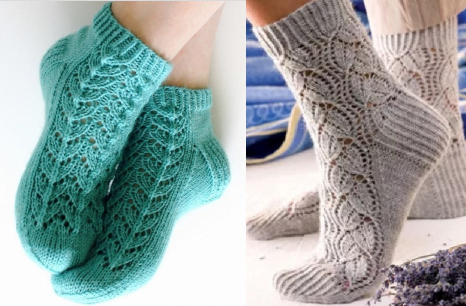 nogavice za pletenje po korakih