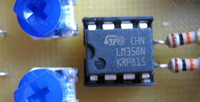 Spínací obvod LM358