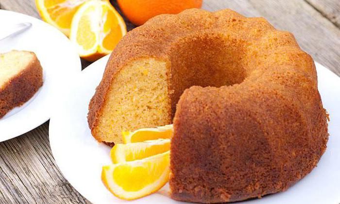 ricetta del muffin della torta arancione