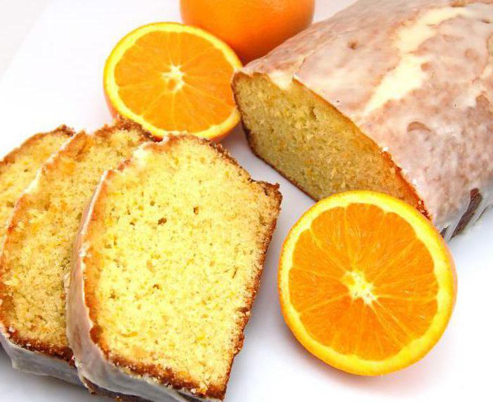 торта с рецепта от портокалова кора
