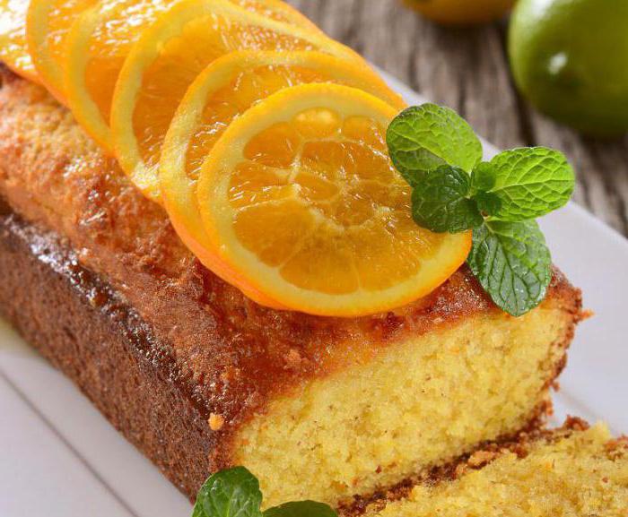 Narančasti kolač u receptu za pećnicu