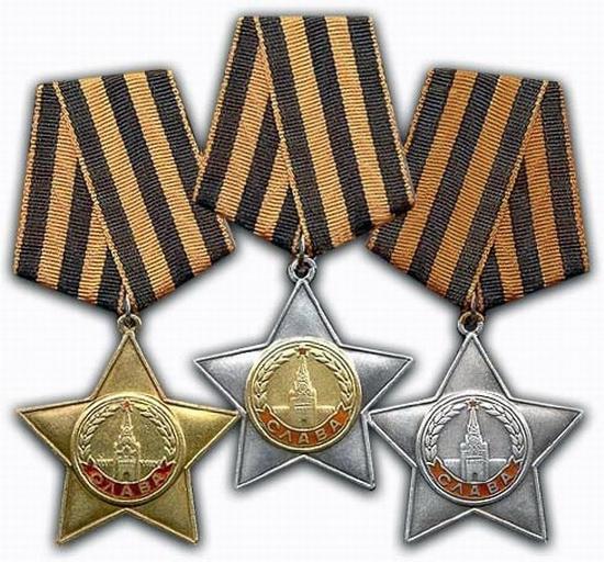 rozkazy a medaile SSSR