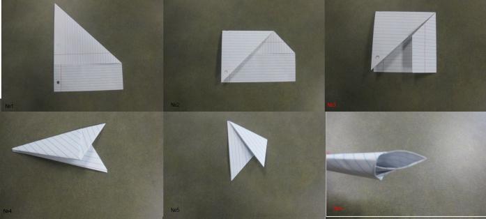 diagramma di artiglio di origami