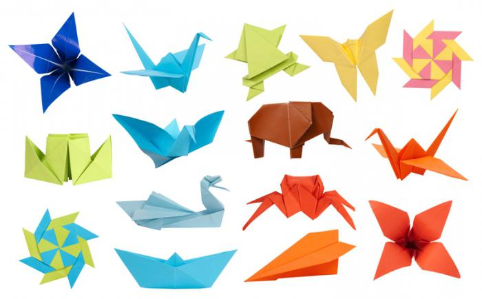 origami sheme za otroke
