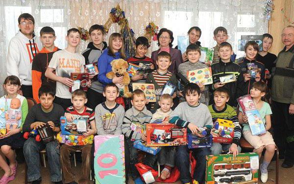 orfanotrofi negli indirizzi di Mosca
