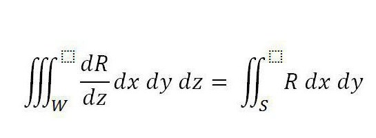 teorema della formula di Oskograd gauss