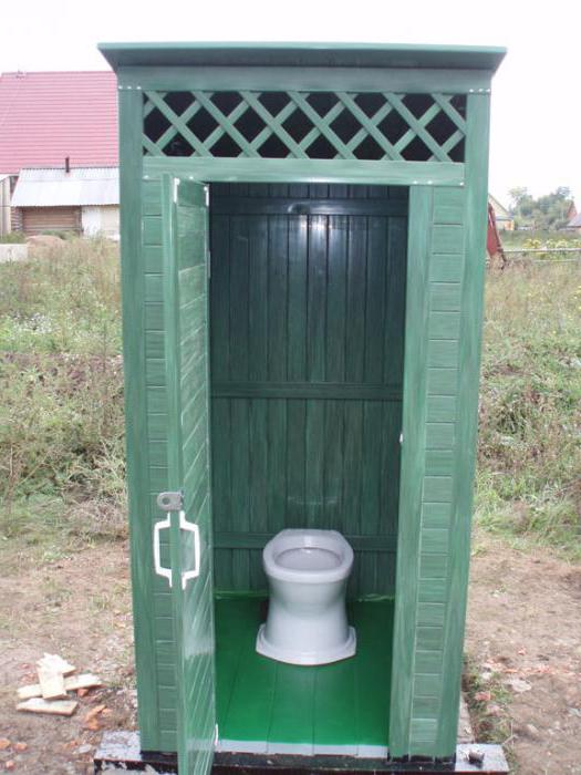 jak udělat venkovní toaletu