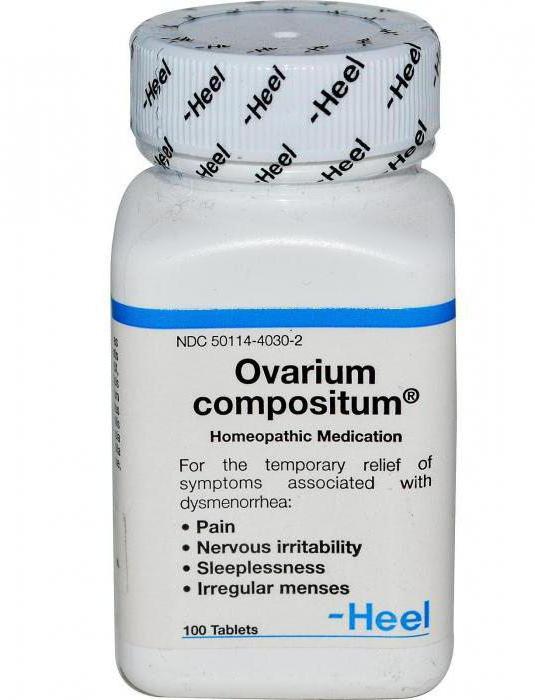 ovarium compositum за прегледи в менопауза