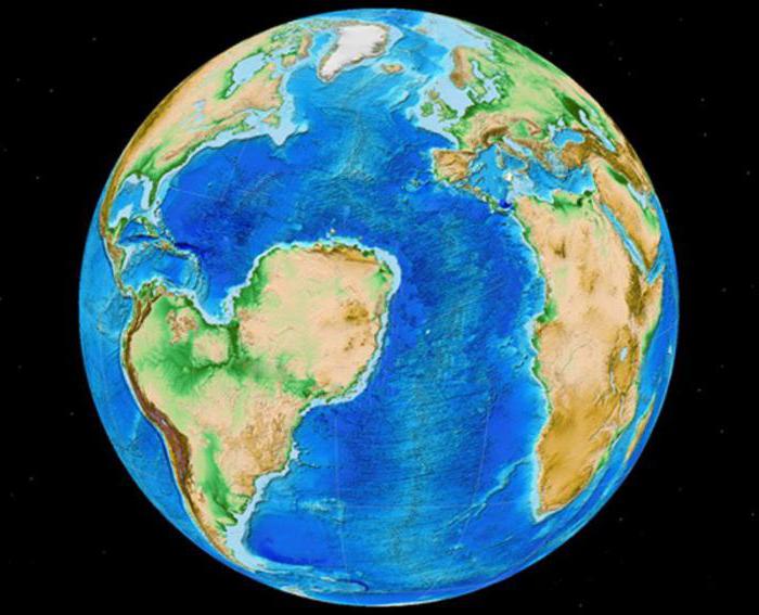opis zemljopisnog položaja Tihog oceana