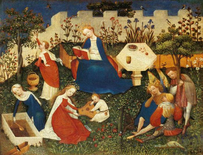 malování středověkých obrazů