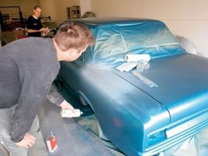 Malování auta doma